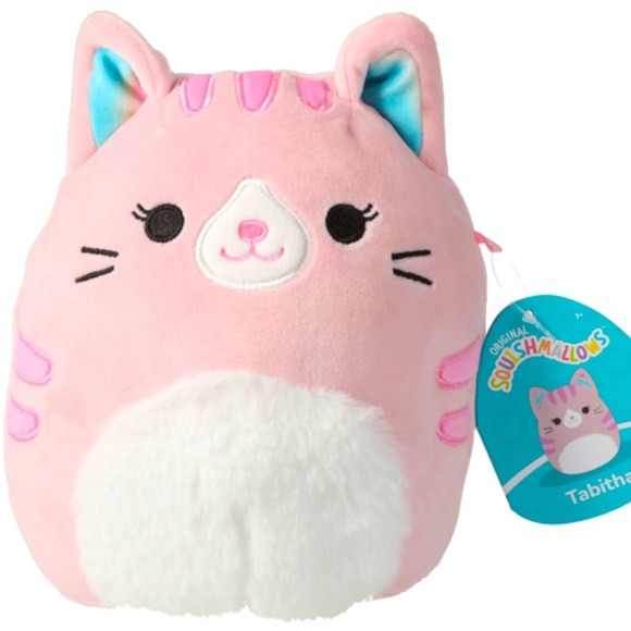 Squishmallows Other - NWT SQUISHMALLOW TABITHA the pink cat